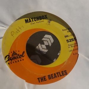 The Beatles Matchbox vinyl record 45 lp